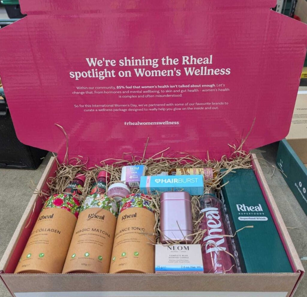 Durham Box gifting packs for IWD