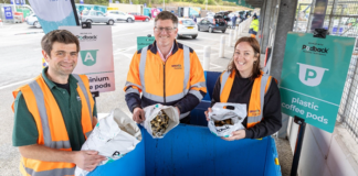 Podback coffee pod recycling service