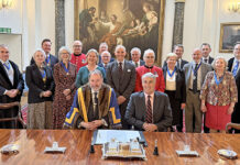 The Stationers' Company signing the Armed Forces Covenant