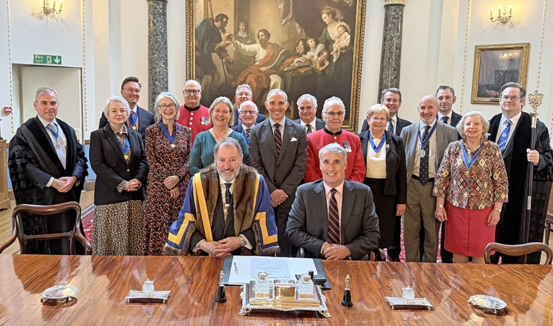 The Stationers' Company signing the Armed Forces Covenant