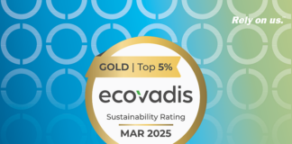 EcoVadis Gold rating