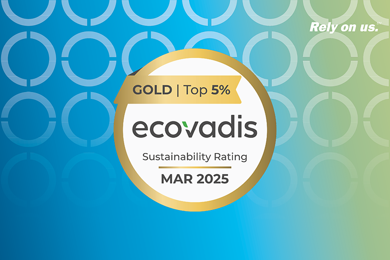 EcoVadis Gold rating