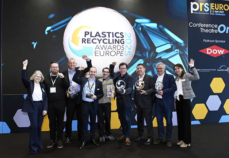 Winners of the Plastics Recycling Awards Europe 2025