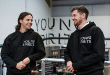 Edinburgh bottling business recognised for positive workplace culture L-R: Young Spirits founders Alex Harrison and John Ferguson