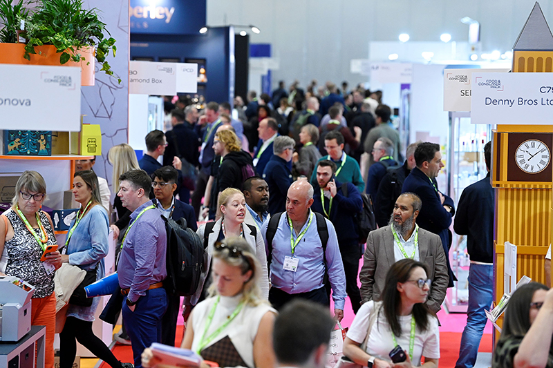 Crowds at London Packaging Week