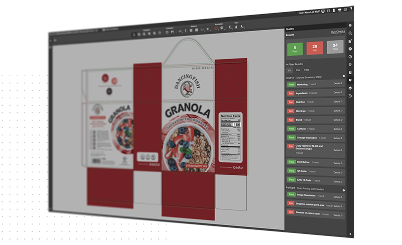 Packaging compliance tool