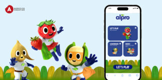 Alpro connected packaging graphic