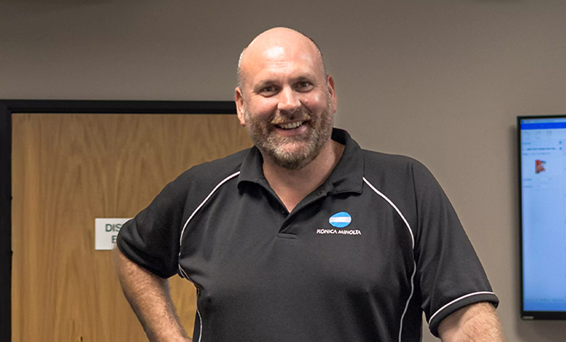 Jon Pritchard, Konica Minolta Business Solutions (UK) Ltd