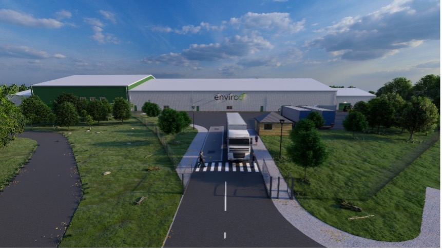 Enviroo’s recycling plant