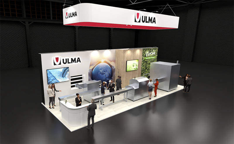 ULMA Packaging exhibition stand