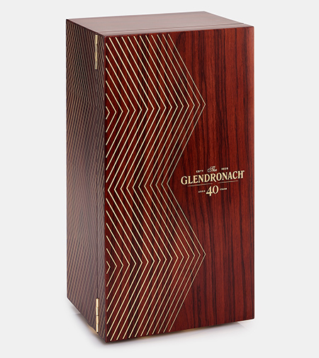 The Glendronach 40 Year Old presentation cases