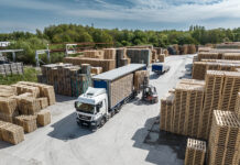 Scott Pallets collaborates to strengthen logistics offering Scott Pallets vehicle