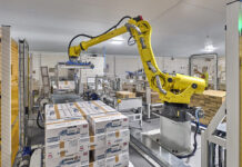 Egg producer boosted by robotic palletising system Robotic palletising system