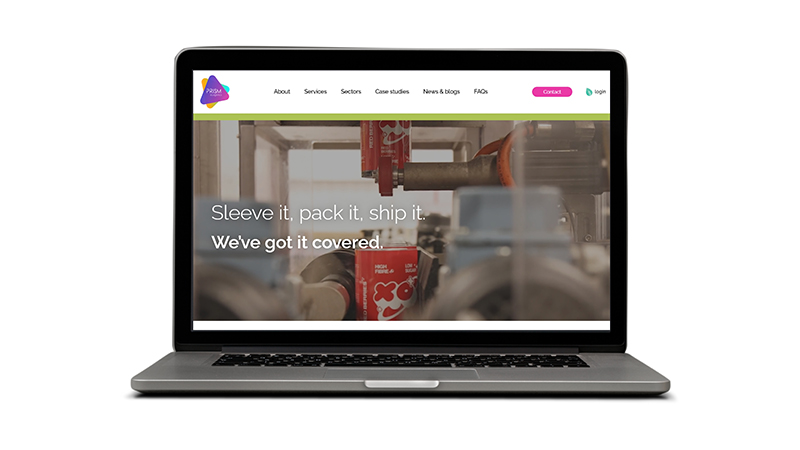 New Prism eLogistics website