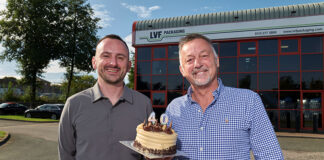 LVF Packaging's Daniel Coates and father, Nigel