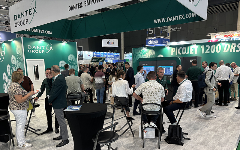 Dantex stand at Labelexpo