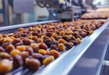 Mettler-Toledo launches X3 Series of bulk flow x-ray inspection systems Raisins being packaged on a conveyor belt