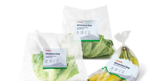 Fruit in wicketted bags