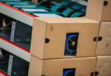 DS Smith recyclable packaging solution helps protect critical machine parts Cardboard buffers packaging design