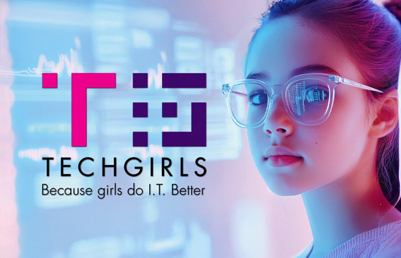 TechGirls event poster