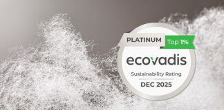 EcoVadis logo on fibre image