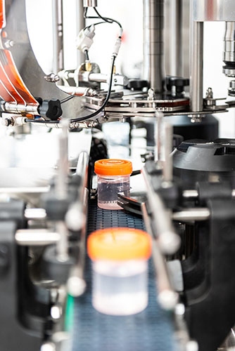 Capping and filling machine