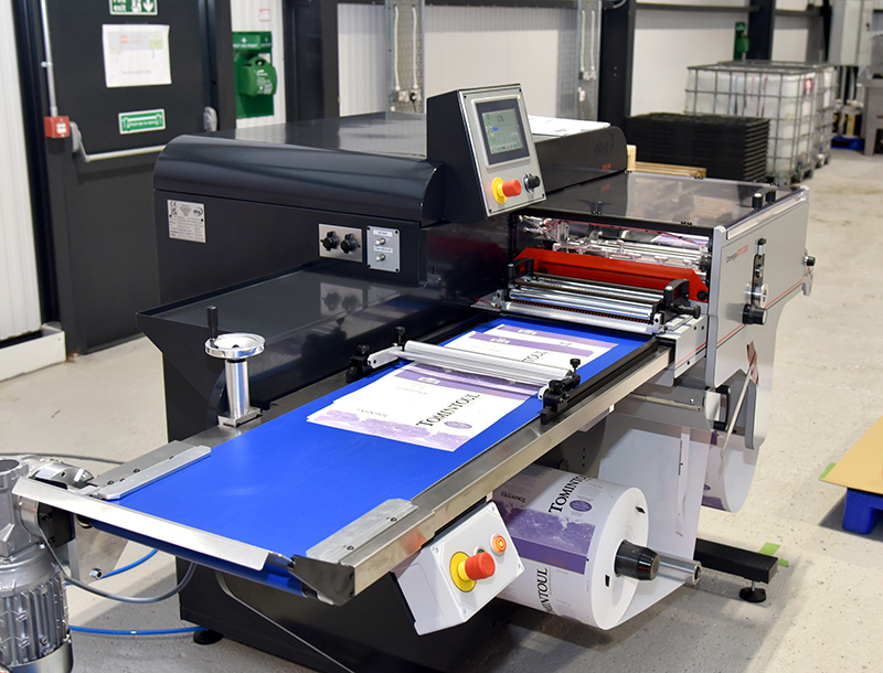 Spirit Labels’ Omega RTS 330 sheeter