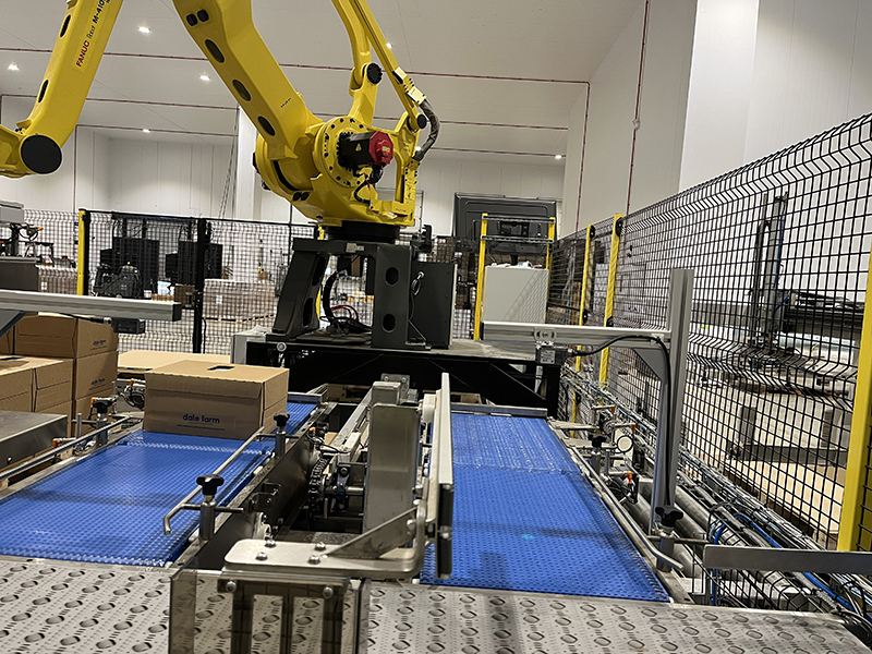 Robots in food production environment