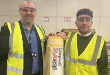 Building products specialist rolls out recycled packaging John Mellor and Michael Leape from Glidevale Protect
