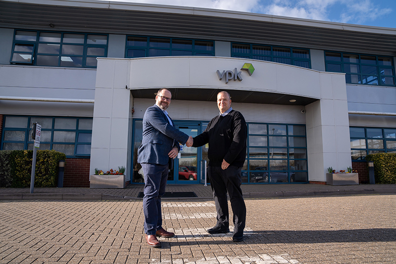 Martin Taylor (left) and Paul Barber