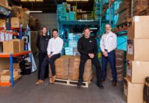 Aberdeen-based Packed Up acquired by Northern Irish packaging supplier Packed Up Co-Founder Samantha Wright, Hub Packaging Chief Financial Officer Lee McDowell, Packed Up Co-Founder Sean McConochie & Hub Packaging Chief Operating Officer Martin Smyth