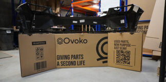 Car bumper packaging