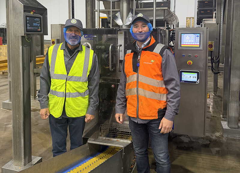 L-R Andy Beal and Harry Strawson