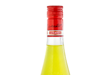 Luxardo removes frosted glass finish from Limoncello bottle Limoncello liqueur bottle