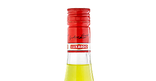 Limoncello liqueur bottle