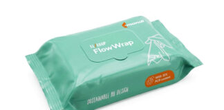 Mondi wet wipes packaging