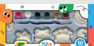 The Works packaging on creative play products