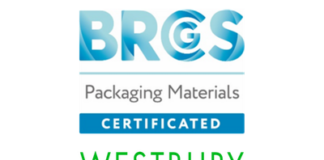 Westbury Packaging and BRCGS logo