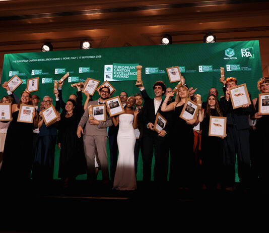 European carton excellence celebrated at Rome gala awards European Carton Excellence Awards winners