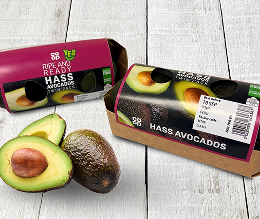 Twin pack ready to eat avocados