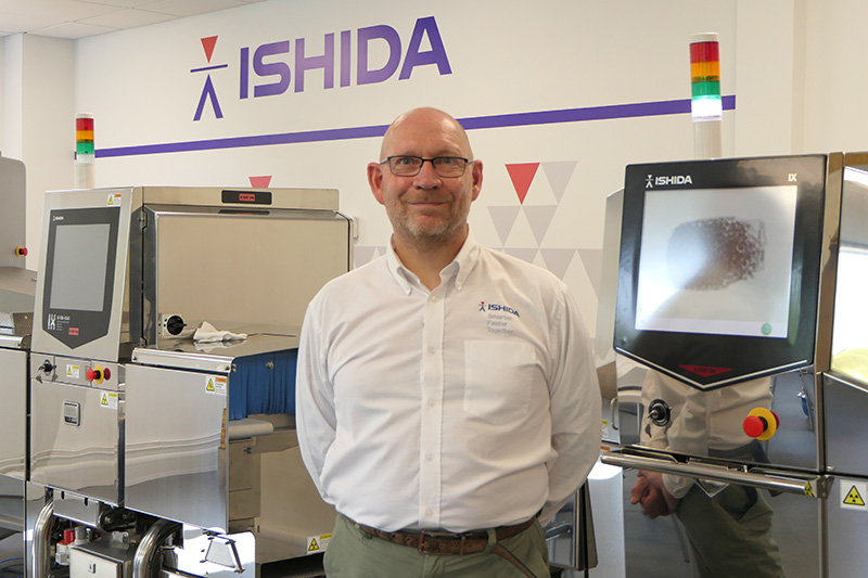 Glen Oxborough, Ishida Europe’s x-ray business manager