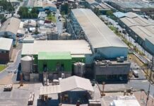 Chile paper factory