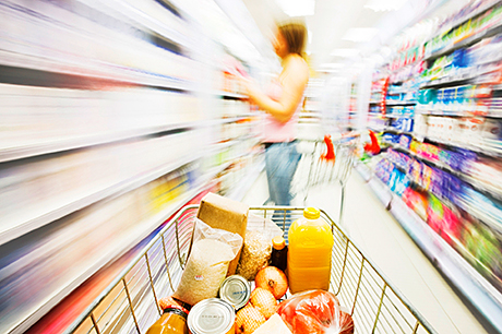 Vessel for innovation Decision paralysis: without structured packaging, consumers can be confronted by an undefined mass of images and colours.