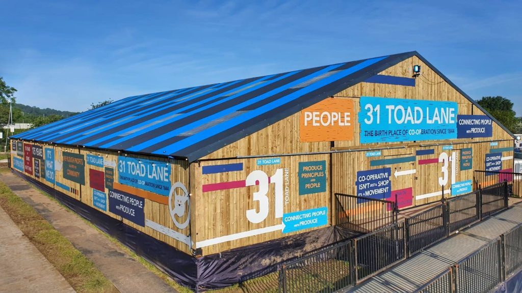 Glastonbury supermarket
