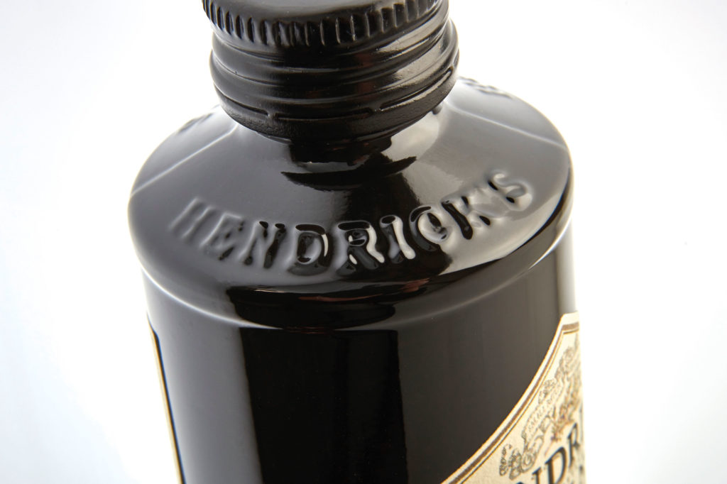Hendricks gin bottle