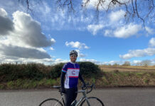 Packaging machinery sales manager gets on his bike for charity