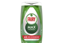 Washing up liquid brand turns packaging on its head