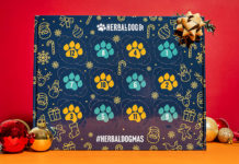 Round of a-paws for dog advent calendar packaging