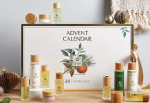 Packaging specialist crafts luxurious advent calendar for skincare brand
