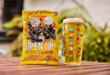 Compostable packaging for new crisps containing mental health message